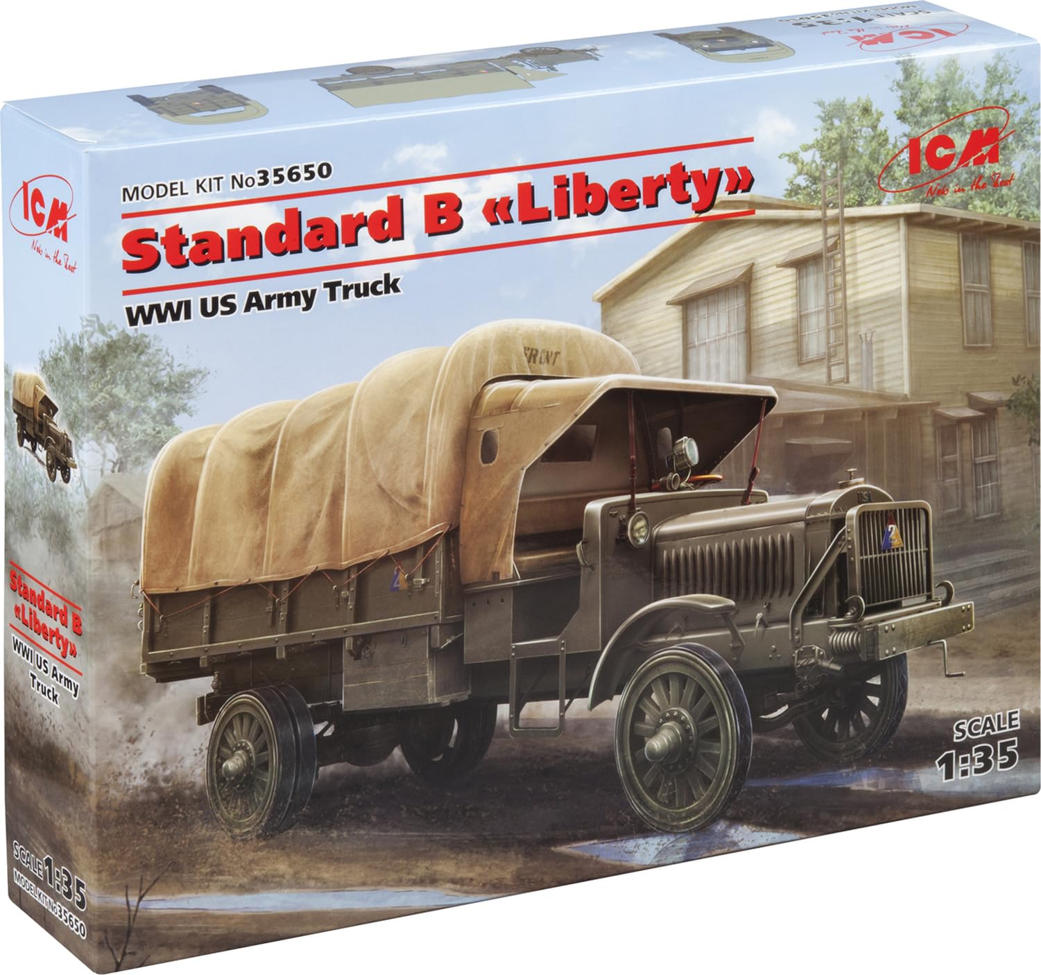 Amazon | ICM 1/35 第一次世界大戦 アメリカ陸軍トラック スタンダード